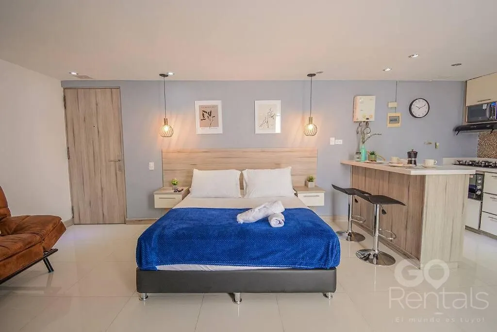 Apartamento Charming Decor & Stunning Views Green Poblado Medellín