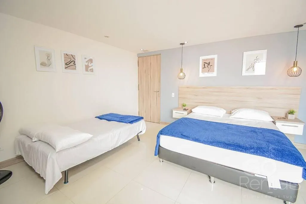 Apartamento Charming Decor & Stunning Views Green Poblado Medellín